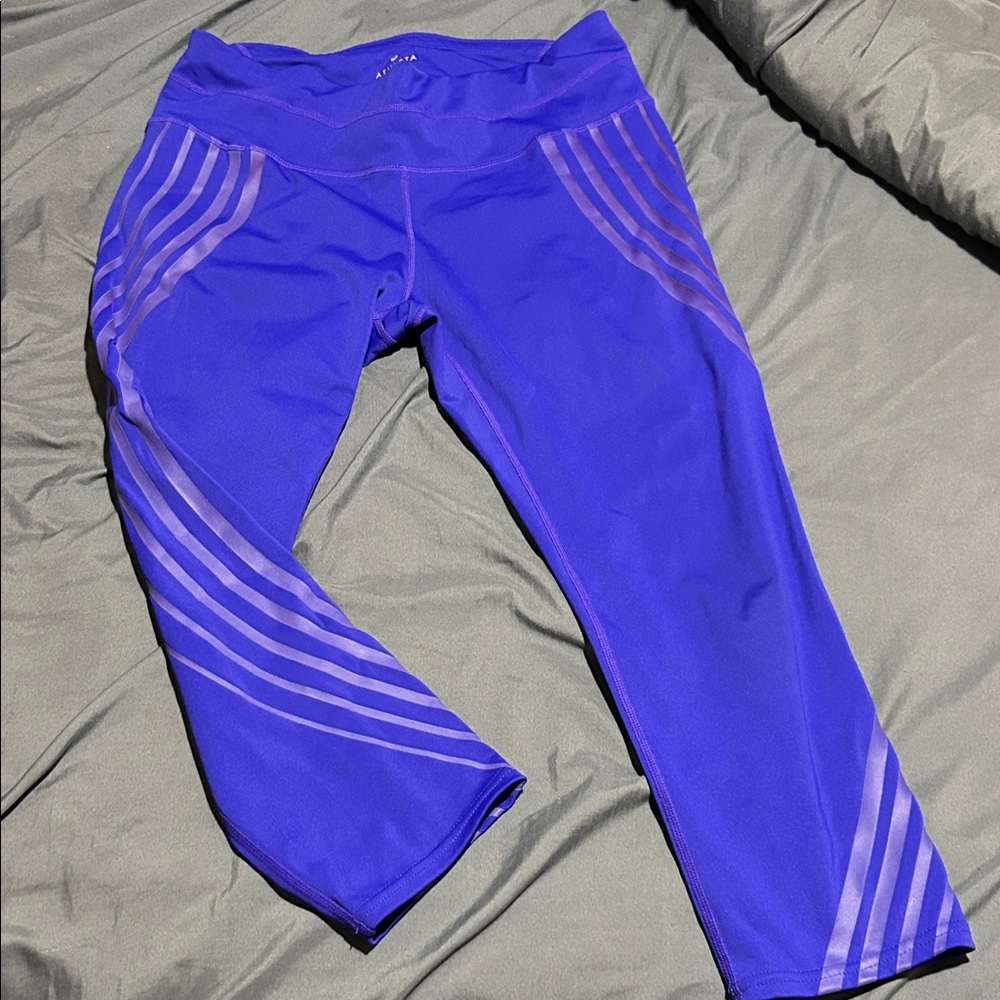 Athleta Purple capri Leggings
